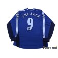 Photo2: Newcastle 2001-2002 Away Long Sleeve Shirt #9 Shearer The F.A. Premier League Patch/Badge (2)