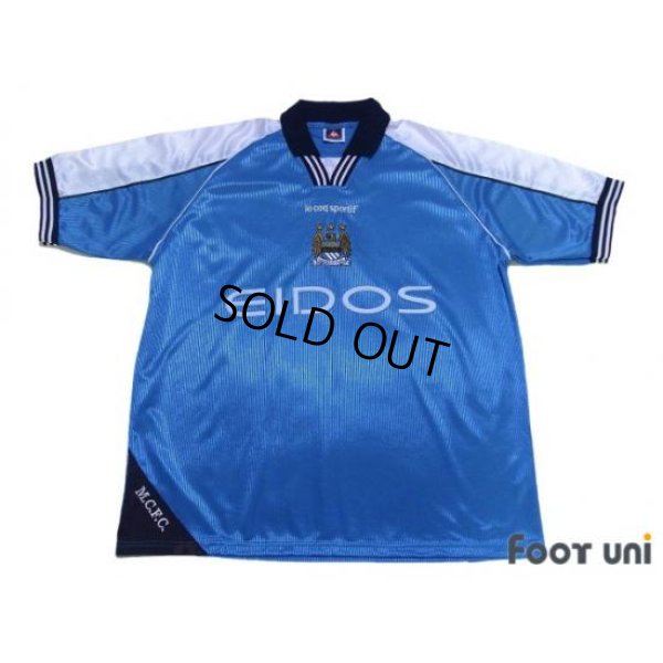 Photo1: Manchester City 1999-2001 Home Shirt