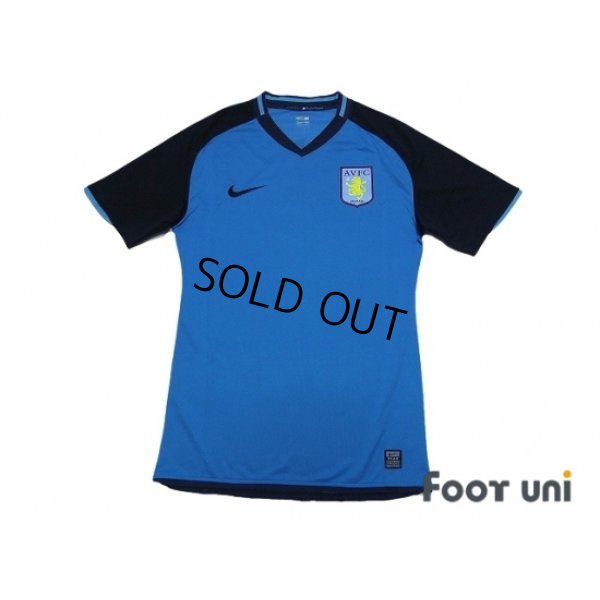 Photo1: Aston Villa 2008-2009 Away Authentic Shirt #8 Milner