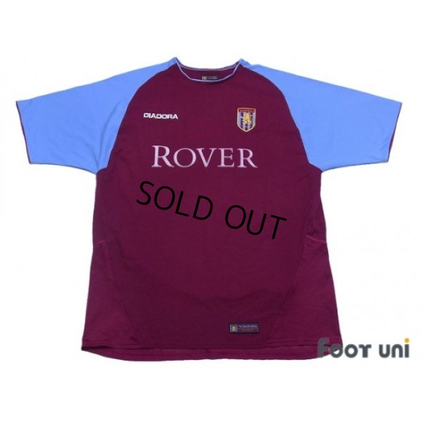 Photo1: Aston Villa 2003-2004 Home Shirt