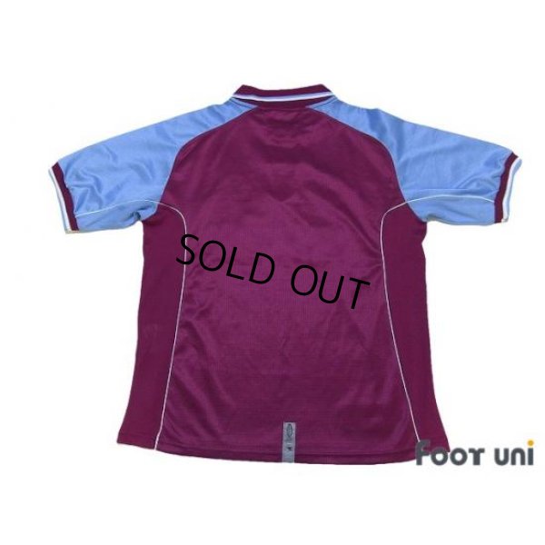 Photo2: Aston Villa 2000-2001 Home Shirt