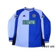 Photo1: Blackburn Rovers 2000-2002 Home Long Sleeve Shirt The F.A. Premier League Patch/Badge (1)