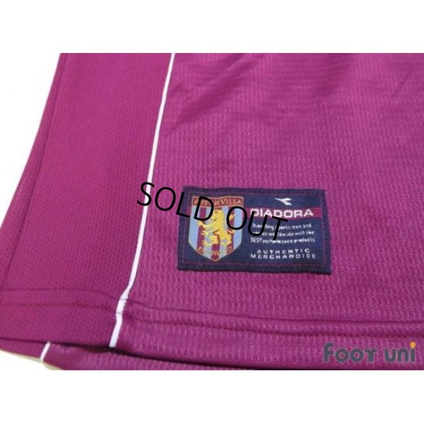 Photo3: Aston Villa 2000-2001 Home Shirt