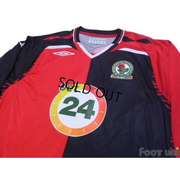 Photo3: Blackburn Rovers 2007-2008 Away Long Sleeve Shirt