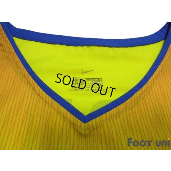 Photo5: Leeds United AFC 2002-2003 Away Long Sleeve Shirt #9 Viduka The F.A. Premier League Patch/Badge