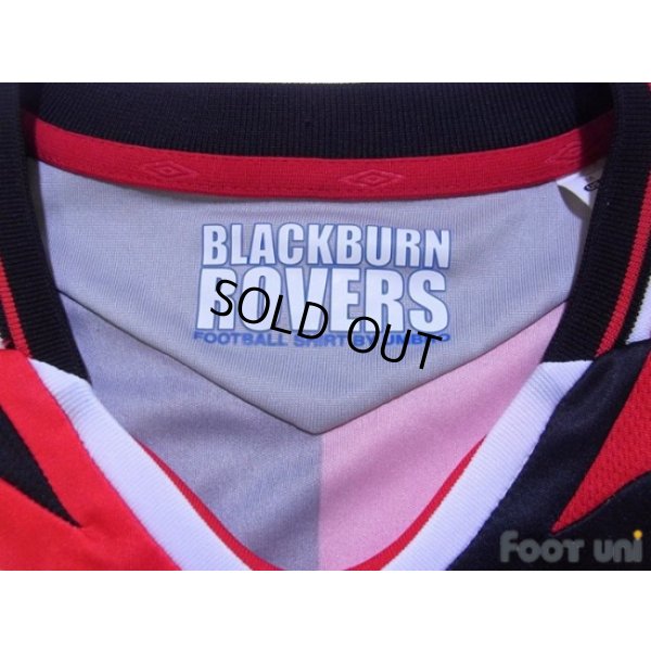 Photo4: Blackburn Rovers 2007-2008 Away Long Sleeve Shirt