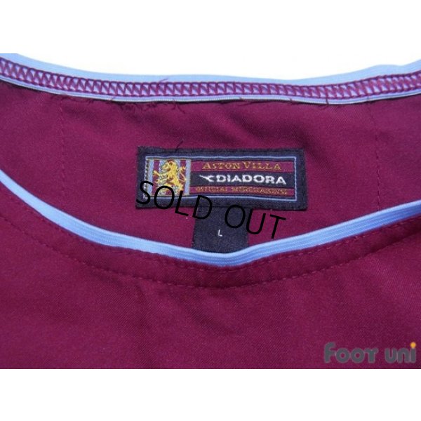Photo4: Aston Villa 2003-2004 Home Shirt