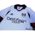 Photo3: Fulham 2002-2003 Home Shirt