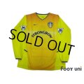 Leeds United AFC 2002-2003 Away Long Sleeve Shirt #9 Viduka The F.A. Premier League Patch/Badge