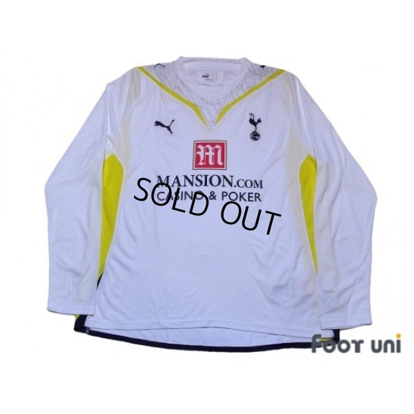Photo1: Tottenham Hotspur 2009-2010 Home Long Sleeve Shirt
