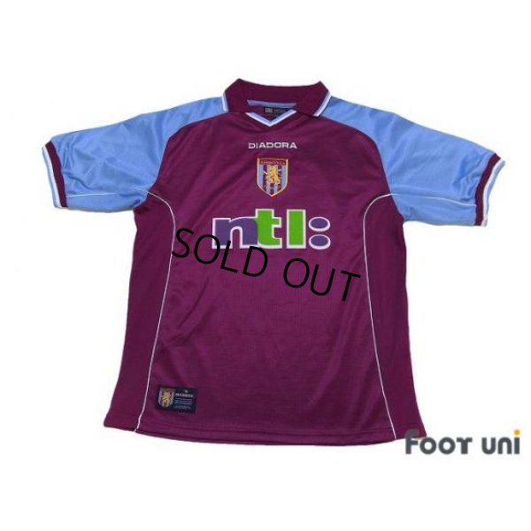 Photo1: Aston Villa 2000-2001 Home Shirt