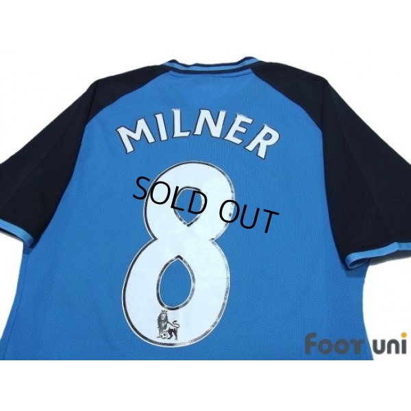 Photo4: Aston Villa 2008-2009 Away Authentic Shirt #8 Milner