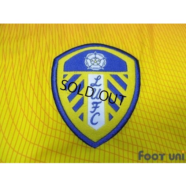 Photo6: Leeds United AFC 2002-2003 Away Long Sleeve Shirt #9 Viduka The F.A. Premier League Patch/Badge