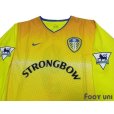 Photo3: Leeds United AFC 2002-2003 Away Long Sleeve Shirt #9 Viduka The F.A. Premier League Patch/Badge