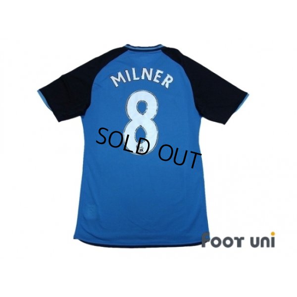 Photo2: Aston Villa 2008-2009 Away Authentic Shirt #8 Milner