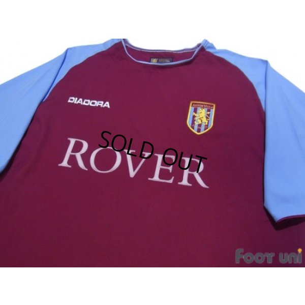 Photo3: Aston Villa 2003-2004 Home Shirt