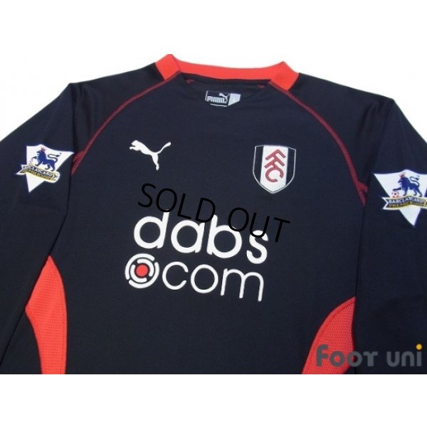 Photo3: Fulham 2003-2004 Away Long Sleeve Shirt BARCLAYCARD PREMIERSHIP Patch/Badge