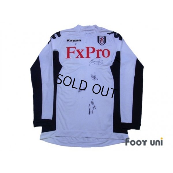 Photo1: Fulham 2011-2012 Home Long Sleeve Shirt #13 Murphy w/tags