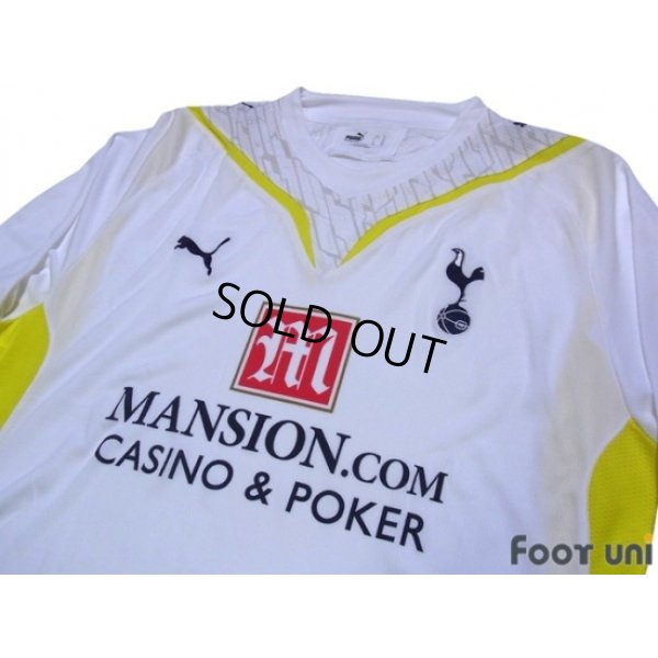 Photo3: Tottenham Hotspur 2009-2010 Home Long Sleeve Shirt