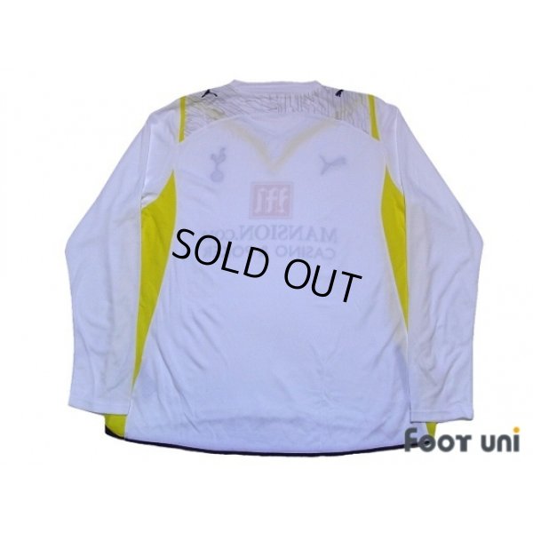 Photo2: Tottenham Hotspur 2009-2010 Home Long Sleeve Shirt
