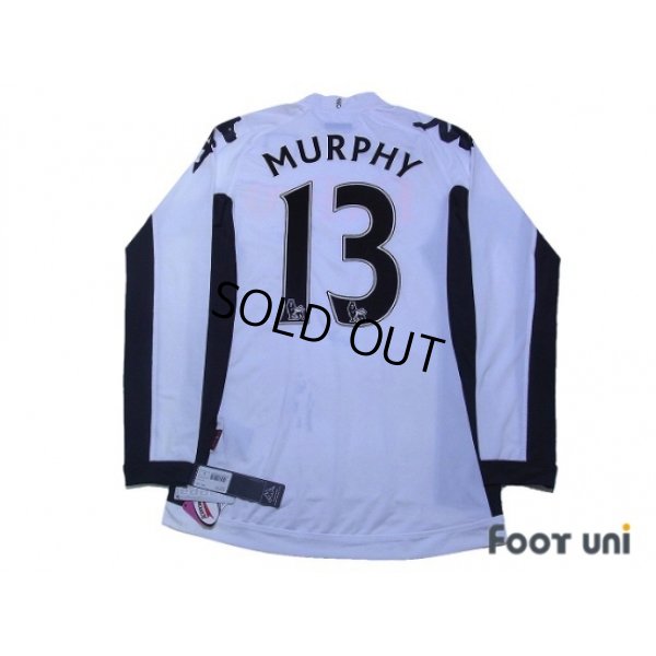 Photo2: Fulham 2011-2012 Home Long Sleeve Shirt #13 Murphy w/tags