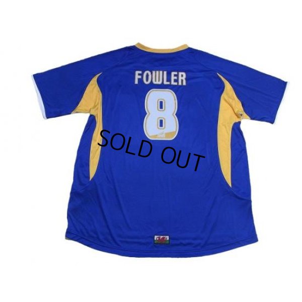 Photo2: Cardiff City 2007-2008 Home Shirt #8 Fowler w/tags