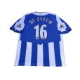 Photo2: Wigan Athletic 2005-2006 Home Shirt  #16 De Zeeuw BARCLAYCARD PREMIERSHIP Patch/Badge (2)