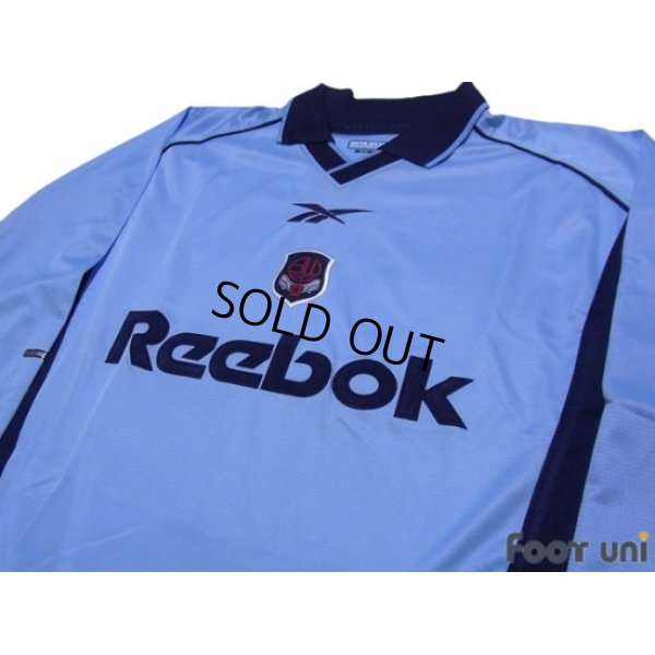 Photo3: Bolton Wanderers 2000-2001 Away Long Sleeve Shirt