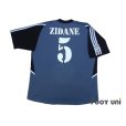 Photo2: Real Madrid 2001-2002 Away Shirt #5 Zidane LFP Patch/Badge (2)