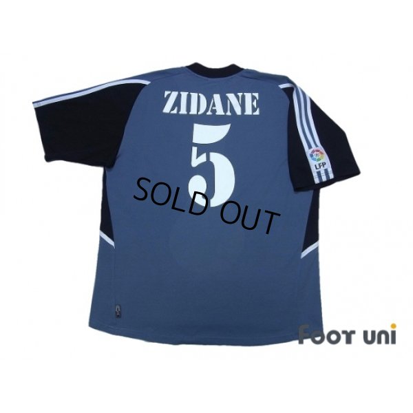 Photo2: Real Madrid 2001-2002 Away Shirt #5 Zidane LFP Patch/Badge