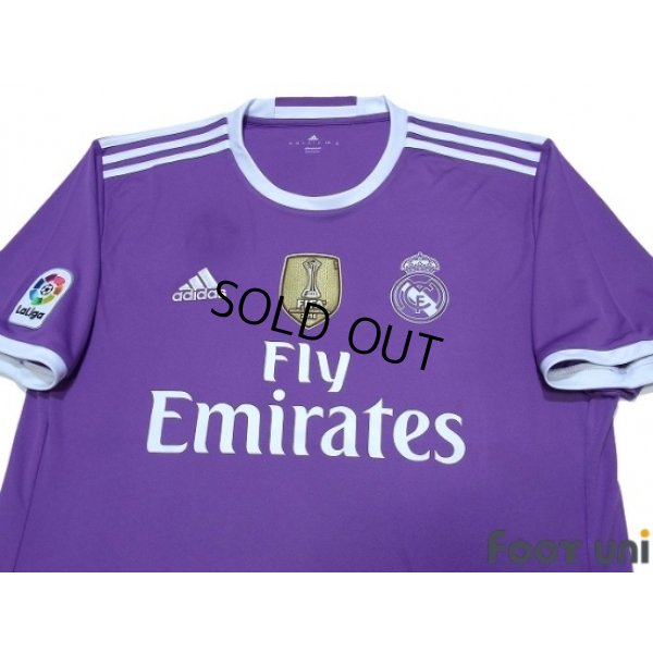 Photo3: Real Madrid 2016-2017 Away Shirt LFP Patch/Badge FIFA World Club Cup Champions 2016 Patch/Badge