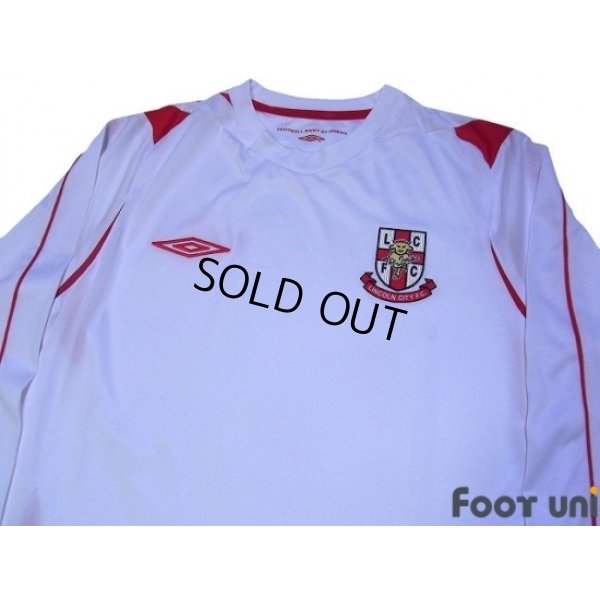 Photo3: Lincoln City FC 2007-2008 Away Long Sleeve Shirt