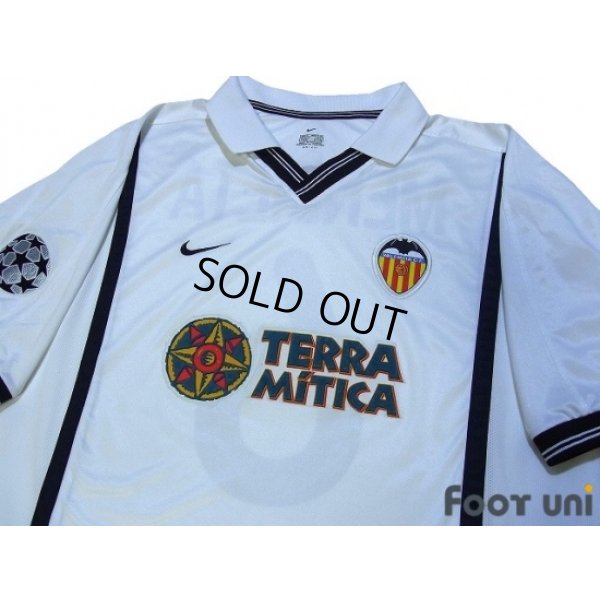 Photo3: Valencia 2000-2001 Home Shirt #6 Mendieta Champions League Patch/Badge