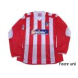 Photo1: Atletico Madrid 2002-2003 Home L/S Shirt #19 Javi Moreno LFP Patch/Badge (1)