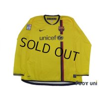 Barcelona 2008-2009 Away L/S Shirt LFP Patch/Badge