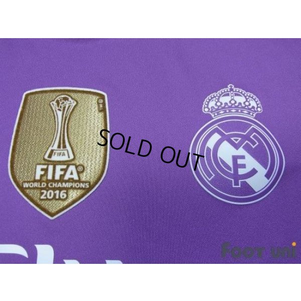 Photo5: Real Madrid 2016-2017 Away Shirt LFP Patch/Badge FIFA World Club Cup Champions 2016 Patch/Badge