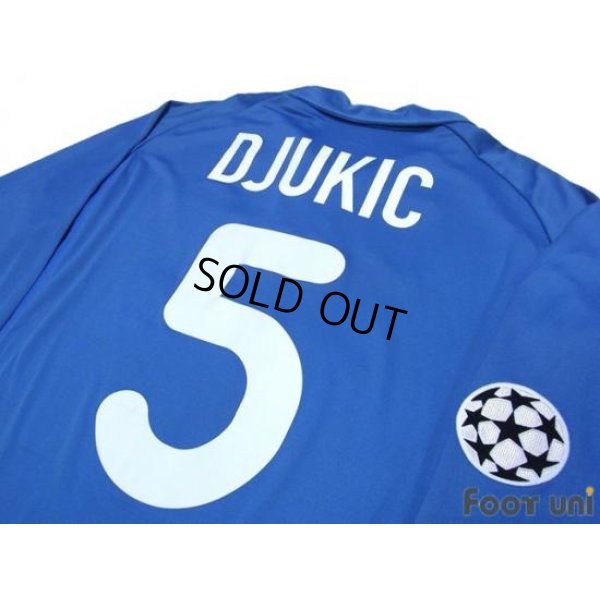 Photo3: Valencia 2000-2001 3RD Player Long Sleeve Shirt #5 Djukic Champions League Patch/Badge w/tags
