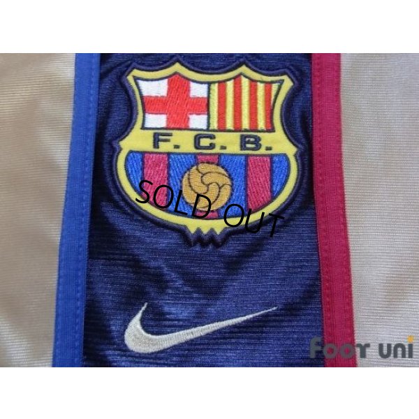 Photo6: Barcelona 2001-2003 Away Shirt #7 Saviola