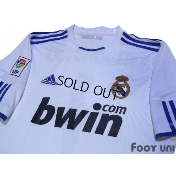 Photo3: Real Madrid 2010-2011 Home Shirt #1 Mourinho LFP Patch/Badge