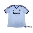 Photo1: Real Madrid 2012-2013 Home Shirt #8 Kaka Champions League Trophy Patch/Badge Champions League Patch/Badge (1)