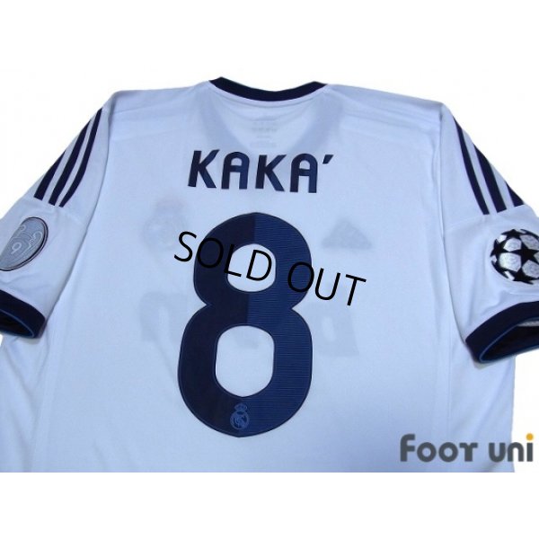 Photo4: Real Madrid 2012-2013 Home Shirt #8 Kaka Champions League Trophy Patch/Badge Champions League Patch/Badge