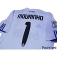 Photo4: Real Madrid 2010-2011 Home Shirt #1 Mourinho LFP Patch/Badge