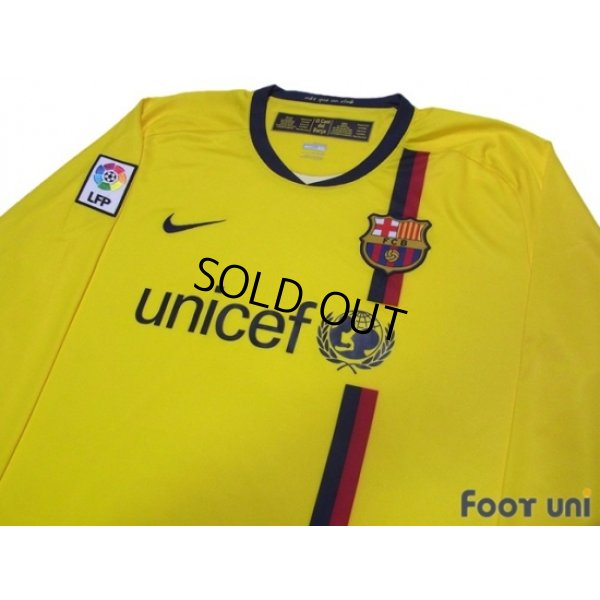 Photo3: Barcelona 2008-2009 Away L/S Shirt LFP Patch/Badge