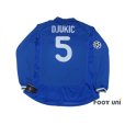 Photo2: Valencia 2000-2001 3RD Player Long Sleeve Shirt #5 Djukic Champions League Patch/Badge w/tags (2)