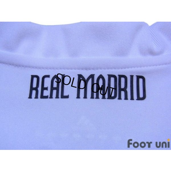 Photo8: Real Madrid 2010-2011 Home Shirt #1 Mourinho LFP Patch/Badge