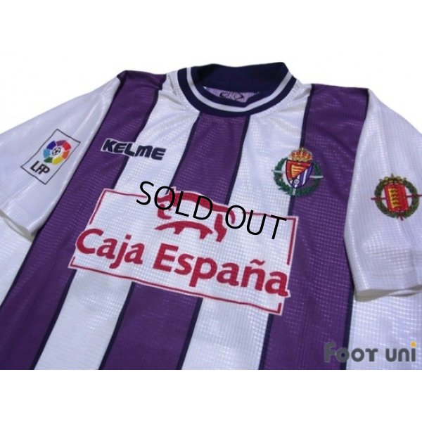 Photo3: Real Valladolid 1999-2000 Home Shirt #25 Jo LFP Patch/Badge