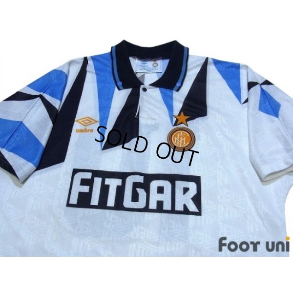 Photo3: Inter Milan 1991-1992 Away Shirt #10