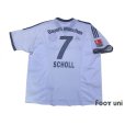 Photo2: Bayern Munchen 2002-2003 Away Shirt #7 Scholl Bundesliga Patch/Badge (2)