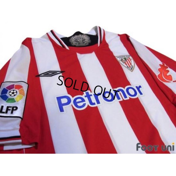 Photo3: Athletic Bilbao 2009-2010 Home Shirt LFP Patch/Badge