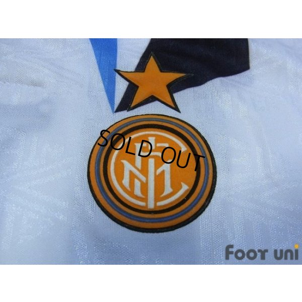 Photo6: Inter Milan 1991-1992 Away Shirt #10